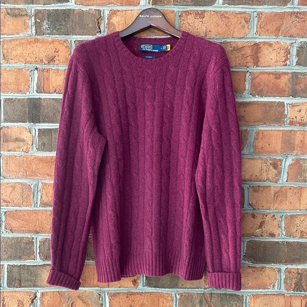 Polo Cable Cashmere sweater